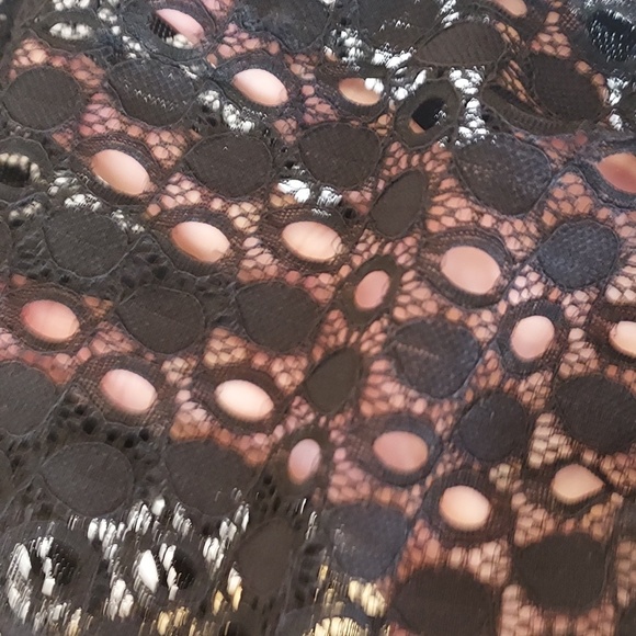 MIHOLL Women’s Long Sleeve Tops Lace Casual Loose Blouses T Shirts Size Med - Picture 5 of 13